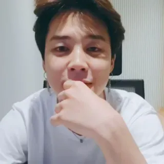 🪐 Jimin จีมิน, BTS, K-Pop, นักร้อง, ศิลปิน, นักดนตรี telegram sticker