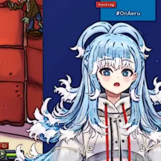 🌊 #Onaeru vtuber, anime, kobo kanaeru, streaming, hololive, hashtag, onaeru telegram sticker