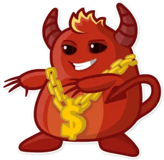 Little Daemo telegram stickers