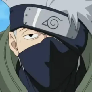 ⚡️ Kakashi Naruto anime, kakashi, naruto, ninja, character, manga telegram sticker