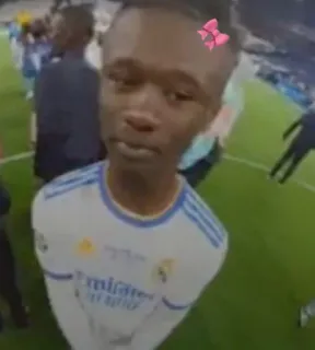 💋 Eduardo Camavinga Real Madrid telegram sticker