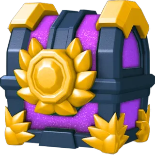 ⚱ coffre, violet, trésor, boîte, or, jeu whatsapp sticker