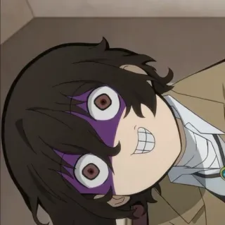 ✨ Osamu Dazai Bungou Stray Dogs อนิเมะ, ตัวละคร, ตลก, การ์ตูน, มังงะ, Bungou Stray Dogs telegram sticker