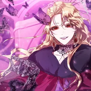 ♦️ donna, anime, manga, ritratto, femmina, illustrazione, arte telegram sticker