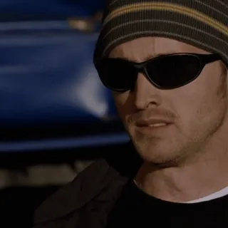 🚬 Jesse Pinkman Breaking Bad jesse pinkman, breaking bad, beanie, sunglasses, aaron paul, reaction, tv show telegram sticker