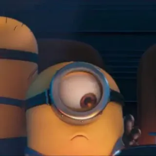 🍌 Minion Despicable Me Cartoon, Minion, Figur, Lustig, Gelb telegram sticker