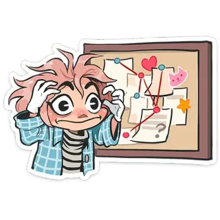 Детектив Энни | @Premium_Emojis_Telegram telegram stickers
