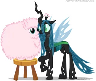 👀 Queen Chrysalis My Little Pony My Little Pony, Królowa Chrysalis, Kreskówka, Kucyk telegram sticker
