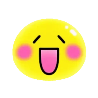 🤗 Эмодзи, Смайлик, Желтый, Счастливый, Милый whatsapp sticker