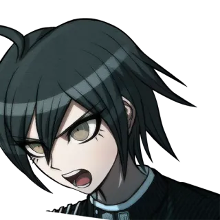 😤 Shuichi Saihara Danganronpa Аниме, Манга, Шуичи, Сайхара, Данганронпа, Персонаж telegram sticker