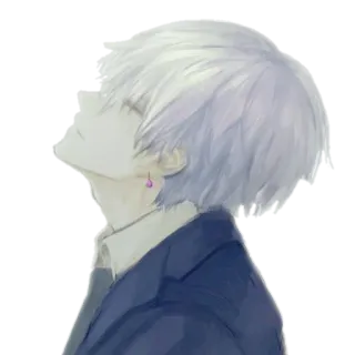 😪 anime, boy, illustration, character, art telegram sticker