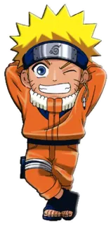 😁 Naruto anime, cartoon, character, ninja telegram sticker