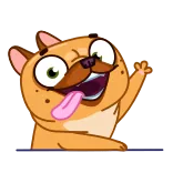 Harry the Frenchie @TgEmojis telegram emojis 👋