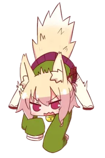 ❤️ Аниме, Милый, Чиби, Персонаж, Каваий, Питомец telegram sticker