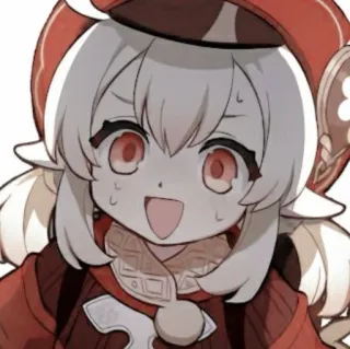 🤠 Klee Genshin Impact Anime, Klee, Genshin Impact, Videogioco, Personaggio, Carino telegram sticker