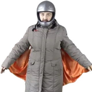 😎 wingsuit, flying, adventure, helmet, outdoor, sports telegram sticker