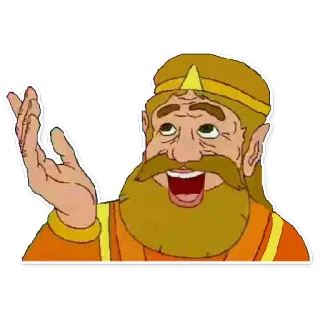 👑 King Harkinian Zelda CD-i games King, Harkinian, Zelda, CD-i, animated, video game telegram sticker