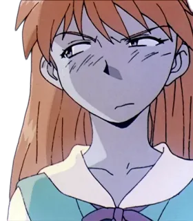 😑 Misato Katsuragi Neon Genesis Evangelion Anime, Misato, Evangelion, Serius, Manga telegram sticker