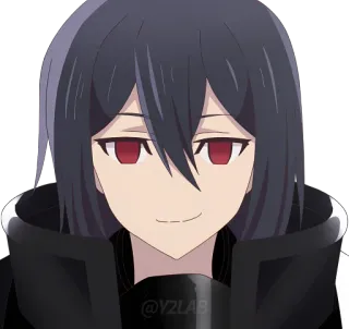 😏 @Y2LAB อนิเมะ, การ์ตูน, ตัวละคร, ภาพเหมือน telegram sticker
