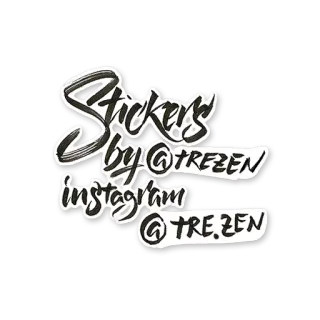 👹 Stickers by @TREZEN instagram @TRE.ZEN stickers, instagram, TREZEN, réseaux sociaux, fait main, artisanat whatsapp sticker