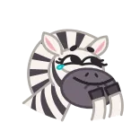 Debra Zebra telegram stickers
