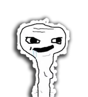 🤤 Meme, Wojak, suffisant, Internet, Réaction, Visage telegram sticker