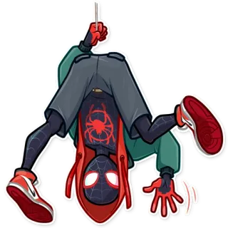 Into the Spider-Verse whatsapp stickers