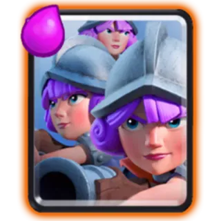 👾 Clash Royale Clash Royale, Tres Mosqueteras, Personaje de juego, Juego para móvil, Fantasía, Juego de cartas whatsapp sticker