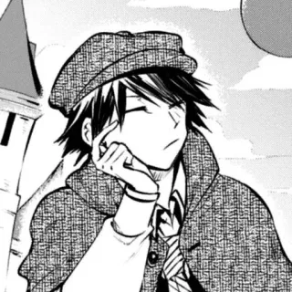🐁 Ranpo Edogawa Bungo Stray Dogs Anime, Manga, Ranpo, Edogawa, Detective, Bungo Stray Dogs telegram sticker