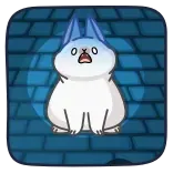 😱 Hase, Cartoon, Sticker, Tier, Süß telegram sticker