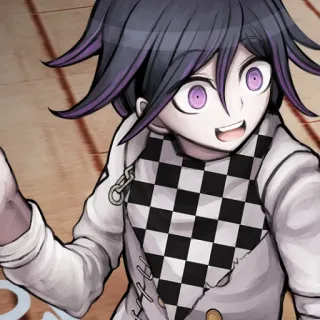😄 Kokichi Oma Danganronpa V3: Killing Harmony Аниме, Персонаж, Кокичи Ома, Danganronpa, Фанарт telegram sticker