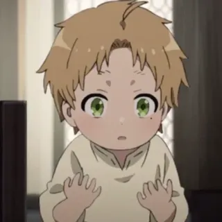 😦 Anime, Bambino, Ragazzo, Carino, Cartone animato, Innocente telegram sticker