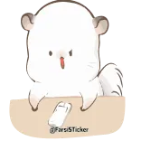 🤬 FarsIsSticker imut, hewan, tikus, kartun telegram sticker