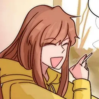 🩸 การ์ตูน, ผู้หญิง, อนิเมะ, ผู้หญิง, ยิ้ม telegram sticker
