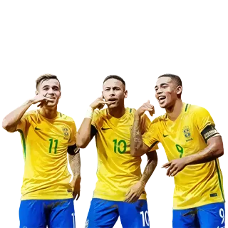 🤙 Neymar calcio, Brasile, squadra, atleti, festa whatsapp sticker