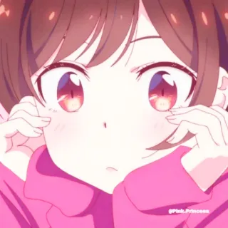 🌸 Anime, Lucu, Gadis, Manga, Kawaii whatsapp sticker