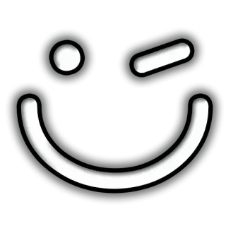 😚 Emoji, Sourire, Clin d'œil, Dessin animé, Drôle, Mignon telegram sticker