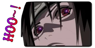 😒 Itachi Ooh! Anime, Manga, Mata, Ninja, Sharingan telegram sticker