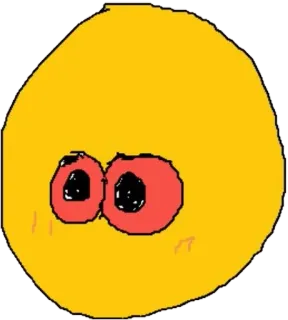 🚬 amarelo, emoji, ruborizar, arte digital whatsapp sticker