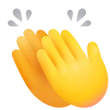 👏
