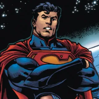 🦯 Superman супергерой, комикс, персонаж, DC Comics telegram sticker