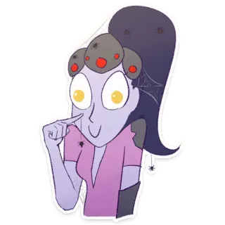 🕷 Widowmaker Overwatch video game, sniper, Overwatch, Widowmaker, character, spider telegram sticker