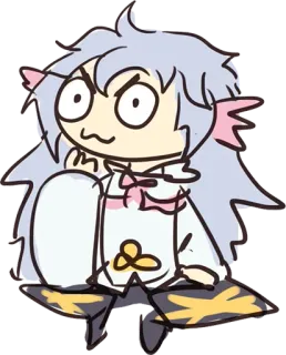 🤔 Anime, Manga, Cartone animato, Personaggio, Carino telegram sticker