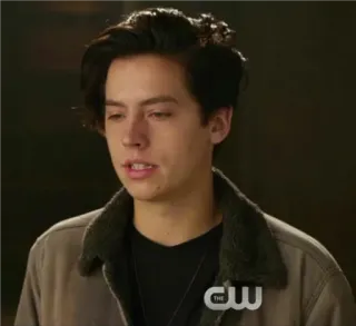 🖤 Cole Sprouse ator, retrato, celebridade, homem, close-up telegram sticker