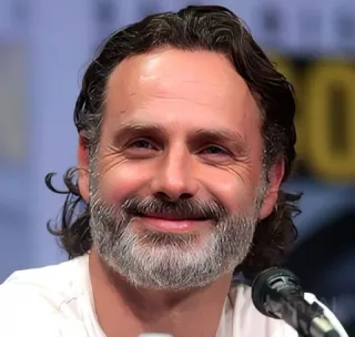 😊 Rick Grimes The Walking Dead Рик Граймс, Ходячие мертвецы, Эндрю Линкольн, Персонаж, Сериал whatsapp sticker