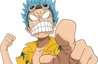😡 Anime, Enojado, Dibujos animados, Personaje, Expresión telegram sticker