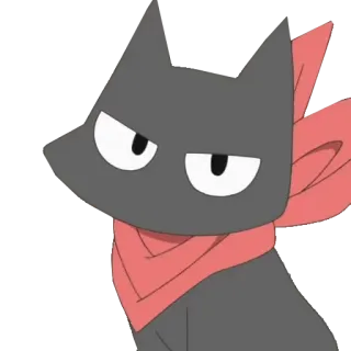 😒 кот, наклейка, мультфильм telegram sticker