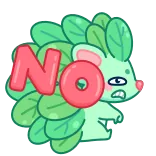 Ёжик Юнис от @TgSticker telegram stickers