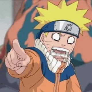 🦊 Naruto Anime, Manga, Śmieszne, Kreskówki, Naruto telegram sticker