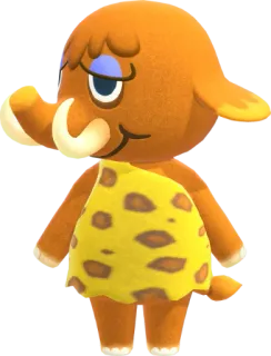 🦣 Ellie Animal Crossing animal crossing, ellie, elefant, videospiel, cartoon, süß, nintendo telegram sticker